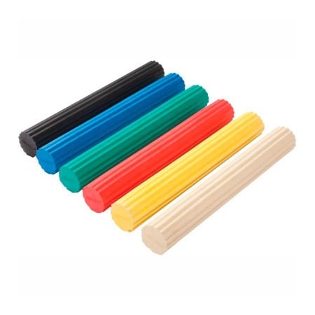 Fabrication Enterprises CanDo Twist-n-Bend Exercise Bar, 12"L, 6-Color Set 10-1516